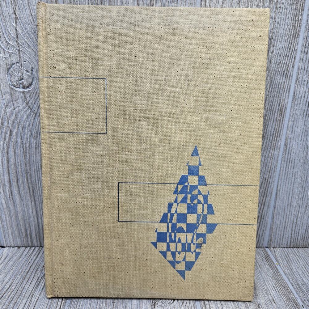 Vintage 1962 Quadrangle Yearbook McPherson College Kansas Hardcover Photo‎ Book